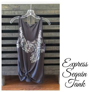 Express Sequin Tank
